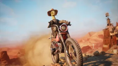 Goat Simulator 3 – Baadlands: Furry Road: Xbox One Edition — скриншот 1