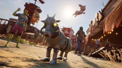 Goat Simulator 3 – Baadlands: Furry Road: Xbox One Edition — скриншот 2