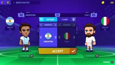 Football Mini Stars — скриншот 2