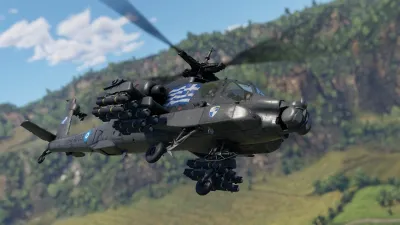 War Thunder - Greek AH-64A Apache — скриншот 1