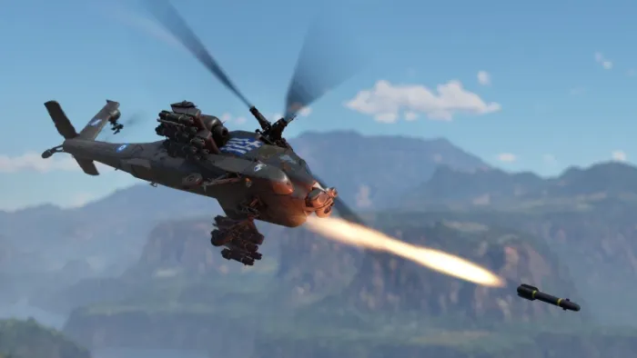 War Thunder - Greek AH-64A Apache — скриншот 4