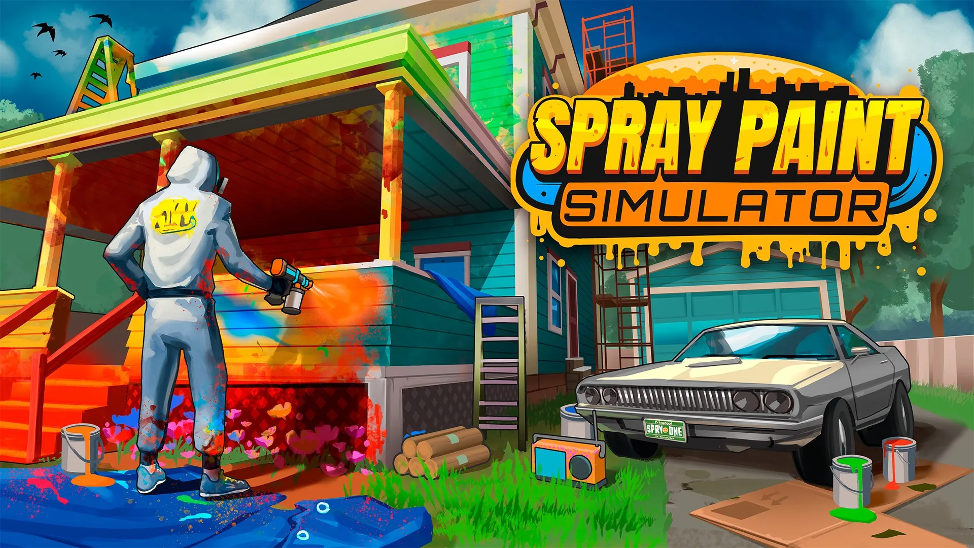 Spray Paint Simulator — трейлер