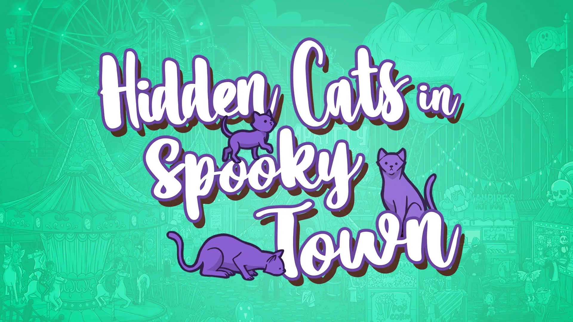 Hidden Cats in Spooky Town — трейлер