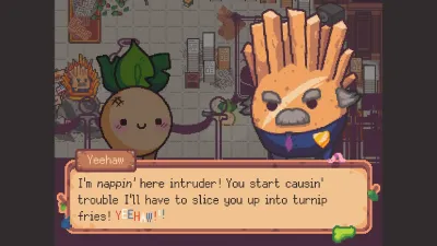 Turnip Boy Robs a Bank — скриншот 8