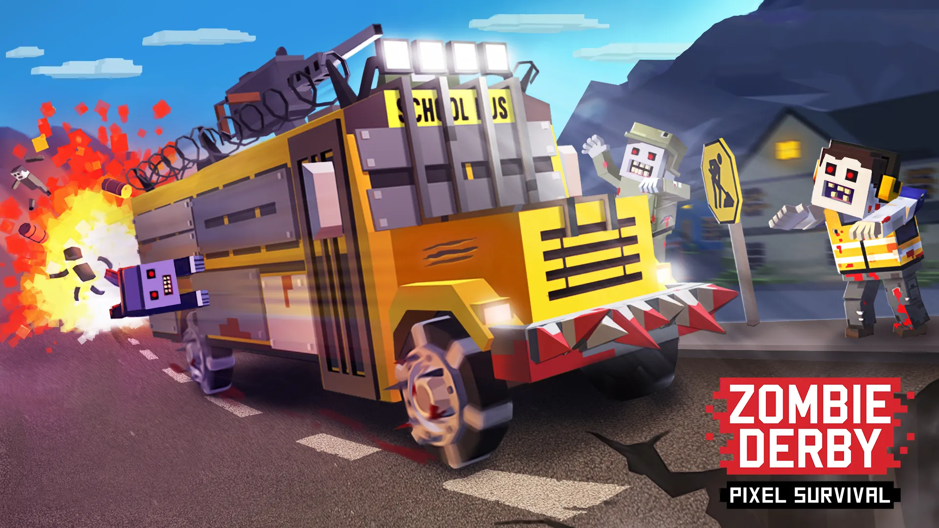 Zombie Derby: Pixel Survival (Windows) — трейлер