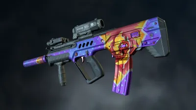 World War Z - Burning Skulls Weapons Skin Pack — скриншот 1