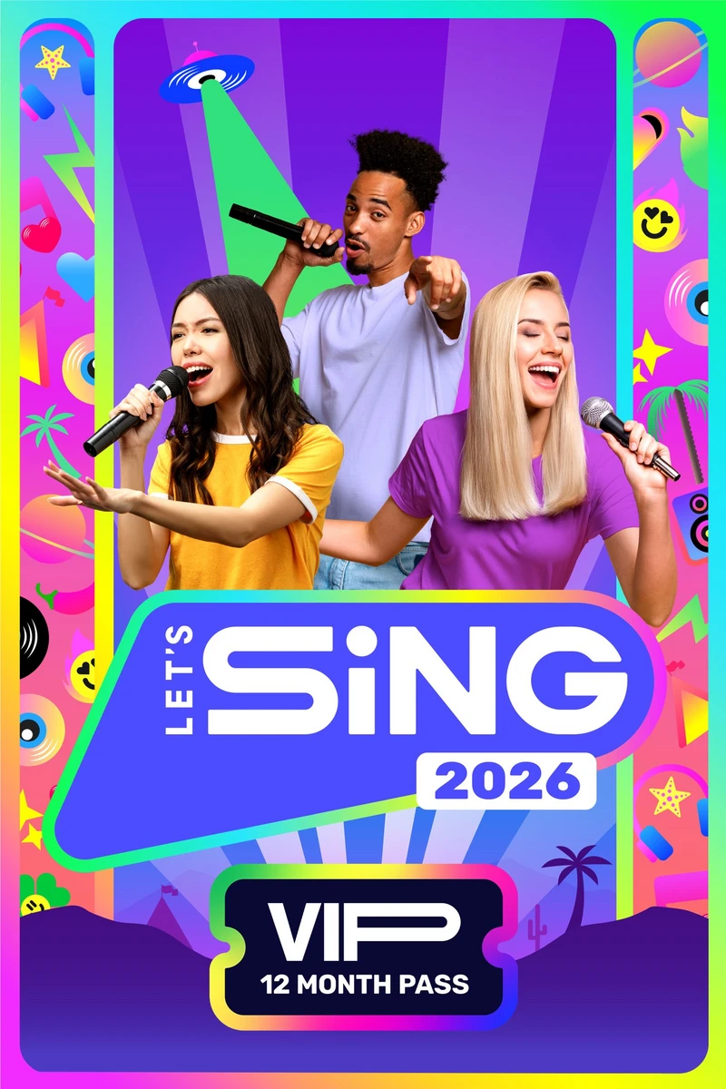Lets Sing 2026 - 12 Month VIP Pass