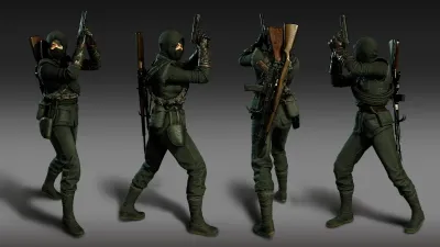 Zombie Army 4: Night Ops Jun Outfit — скриншот 1