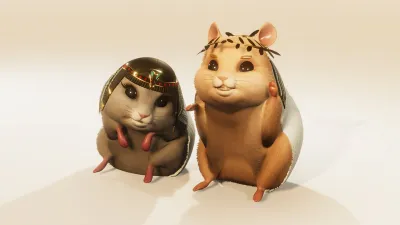 Hamster Playground - Ancient Skin Pack — скриншот 1