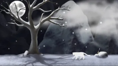 Cat and Ghostly Road — скриншот 9