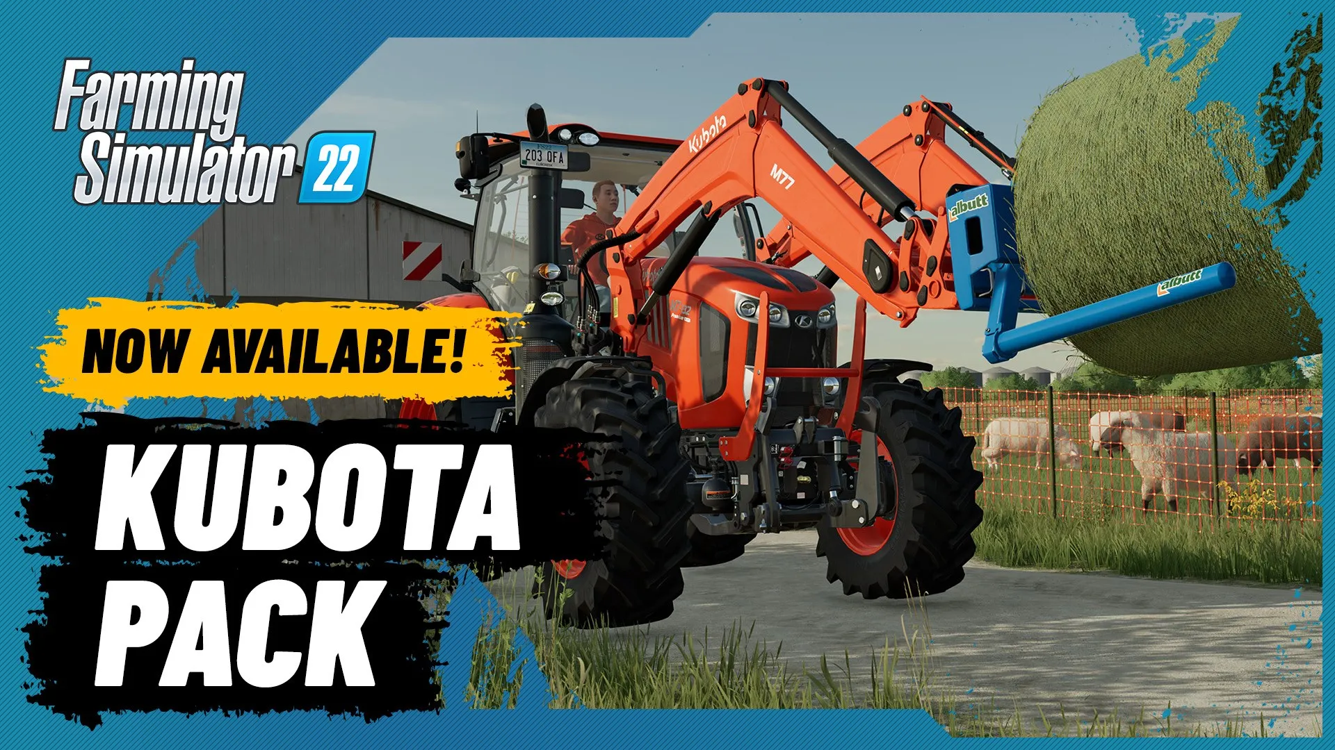 FS22: Kubota Pack (PC) — трейлер