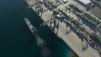 Cities: Skylines II - Bridges & Ports — скриншот 3