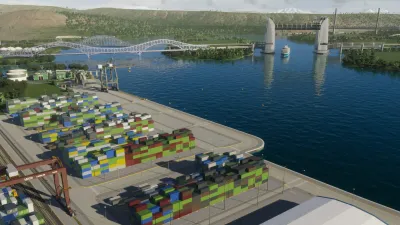 Cities: Skylines II - Bridges & Ports — скриншот 9