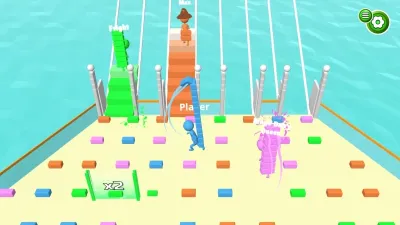 Bridge Race — скриншот 1