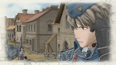 Valkyria Chronicles — скриншот 1