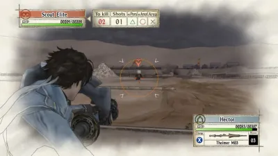 Valkyria Chronicles — скриншот 2
