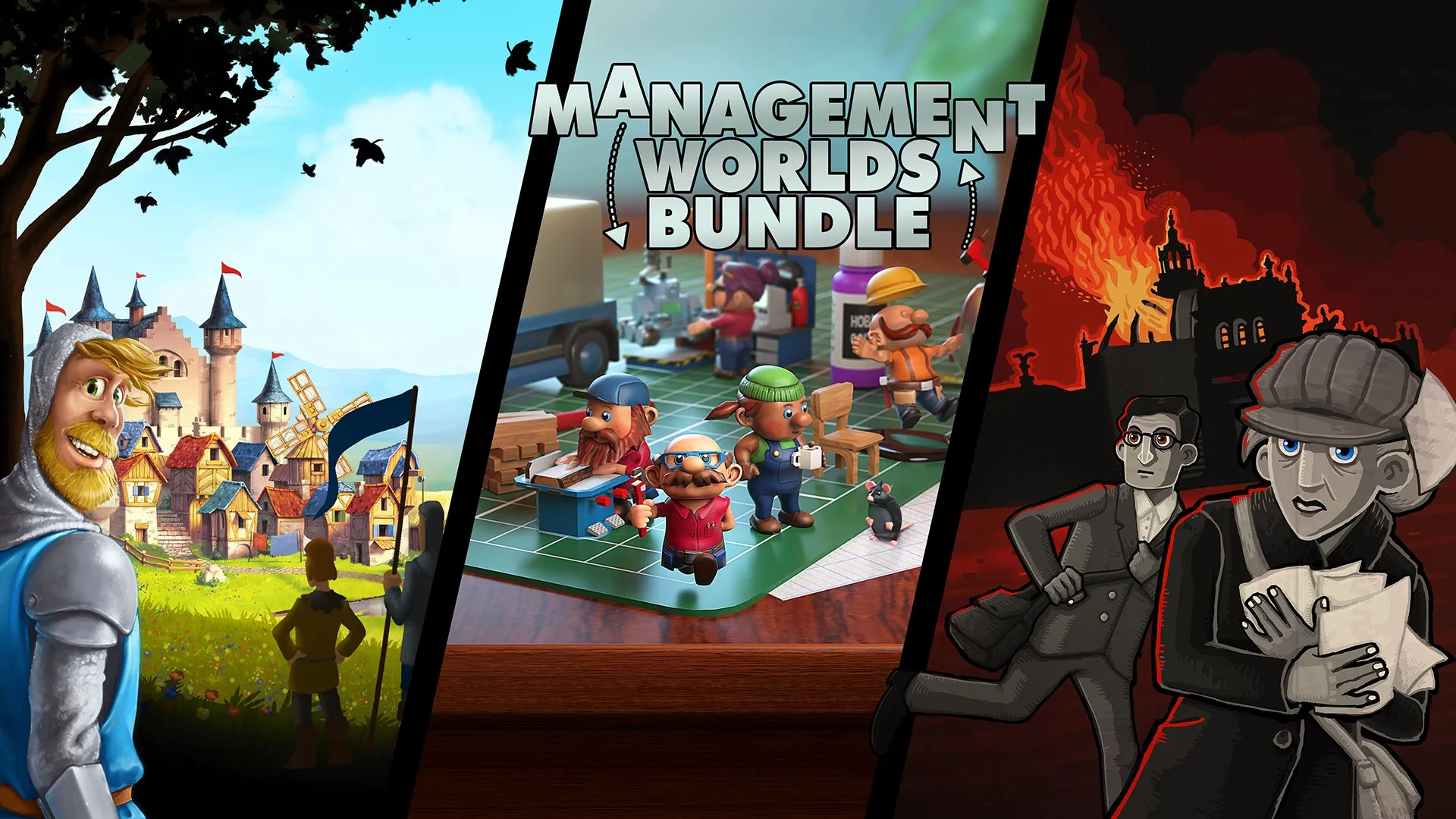 Management Worlds Bundle — трейлер