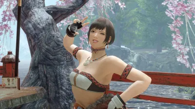 Многослойные доспехи для охотника "Ожерелье-бабочка" — скриншот 1