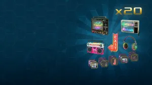 Набор аксессуаров «Ретро-неон»