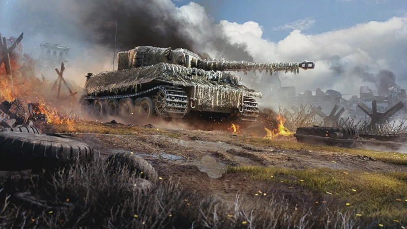 Enlisted - Tiger H1 West Camo Squad