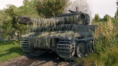 Enlisted - Tiger H1 West Camo Squad — скриншот 3