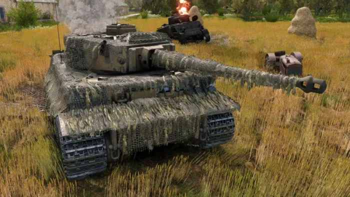 Enlisted - Tiger H1 West Camo Squad — скриншот 5