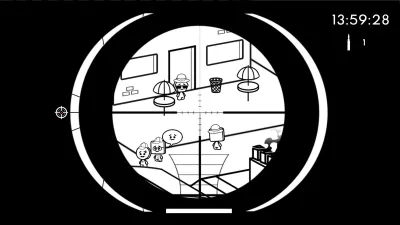 Geometric Sniper - Blood in Paris — скриншот 1