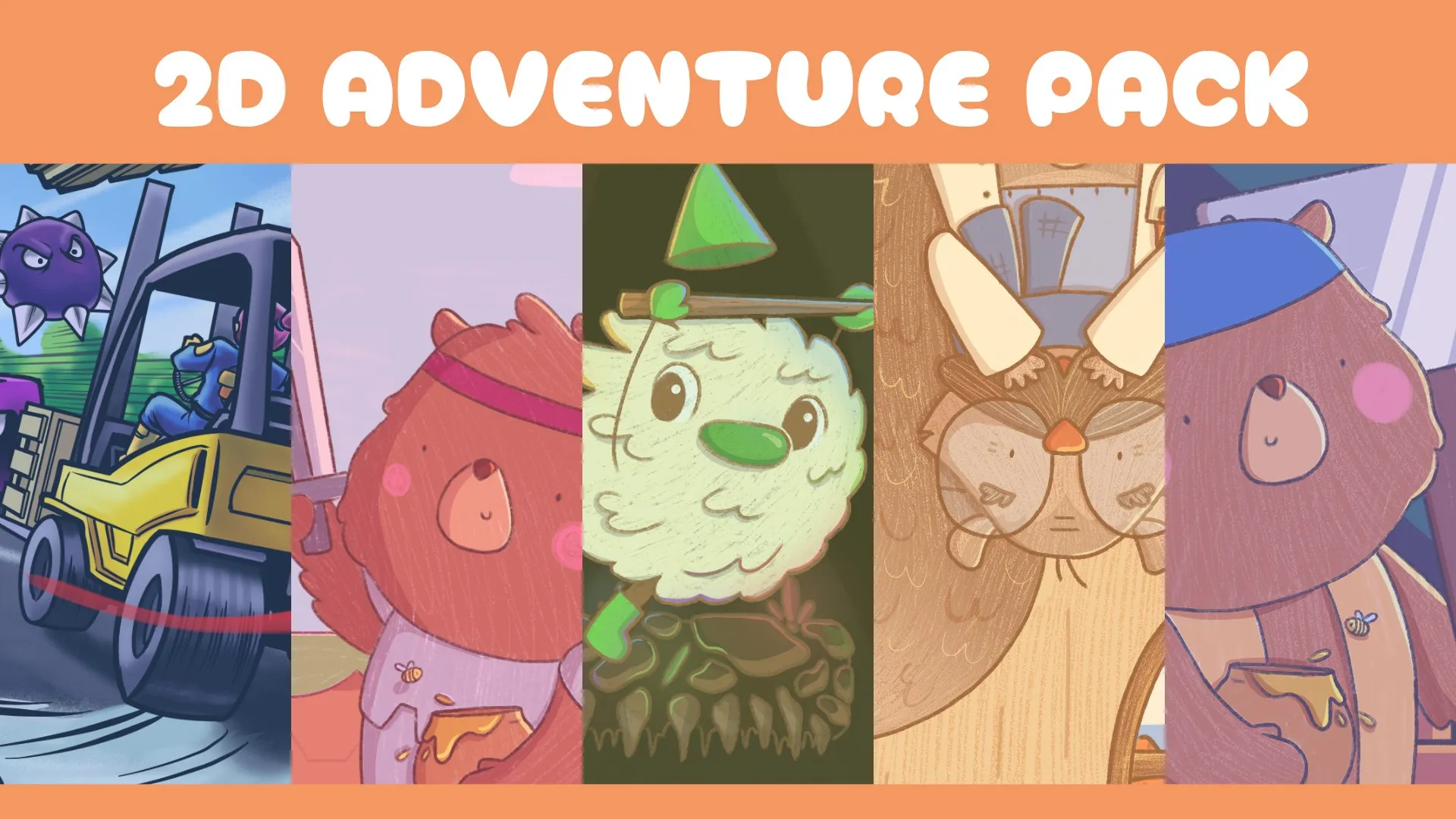 2D Adventures Pack - 15 in 1 - Sweet Bread Games — трейлер