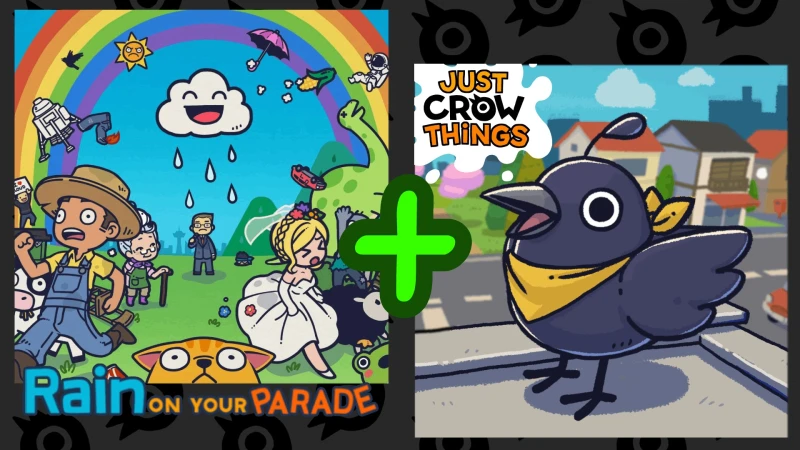 Тучка-вреднючка (Rain on Your Parade) + Вредные вороны (Just Crow Things)