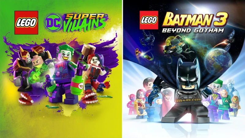Комплект LEGO® «Герои и злодеи DC»