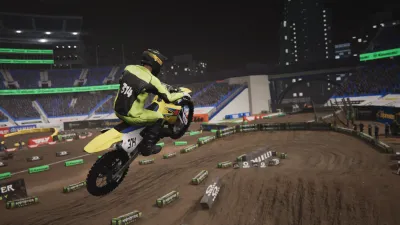 Monster Energy Supercross 25 - 2-Stroke Bikes Pack II — скриншот 9