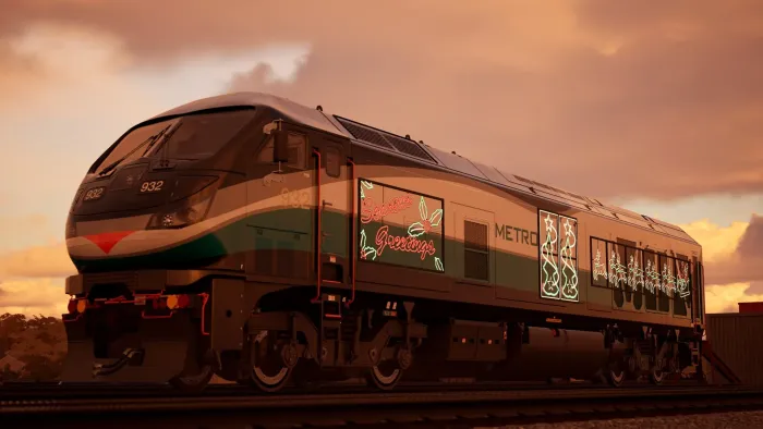 Train Sim World® 6: Metrolink Holiday Train Pack — скриншот 3