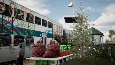 Train Sim World® 6: Metrolink Holiday Train Pack — скриншот 5