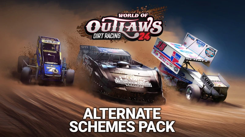World of Outlaws: Dirt Racing 24 Alternate Paint Schemes Pack