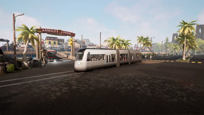 Bus Simulator 21 Next Stop - Official Tram Extension — скриншот 9