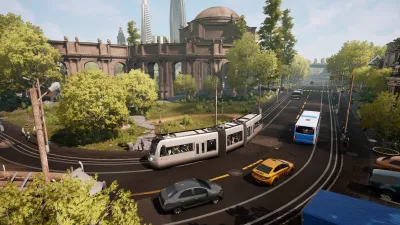 Bus Simulator 21 Next Stop - Official Tram Extension — скриншот 10
