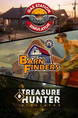 Gas Station Simulator + Barn Finders + Treasure Hunter Simulator BUNDLE