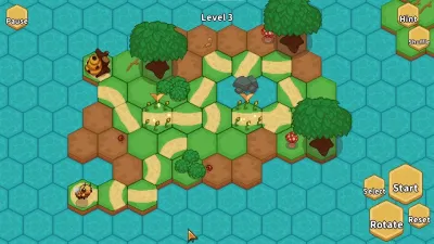 Bee Flowers: Save the Garden (Windows) — скриншот 1