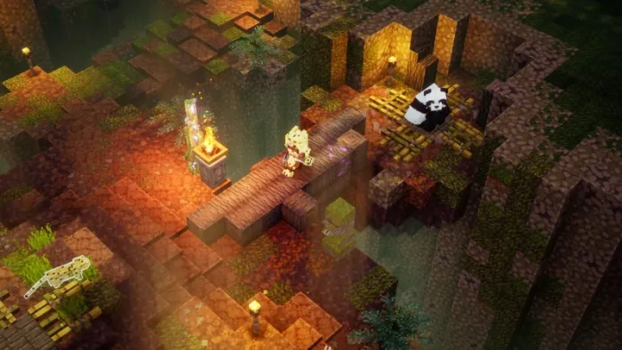 «Minecraft Dungeons: Джунгли пробуждаются» для Windows — скриншот 3