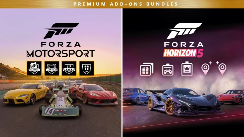 Forza Motorsport and Forza Horizon 5 Premium Add-Ons Bundle