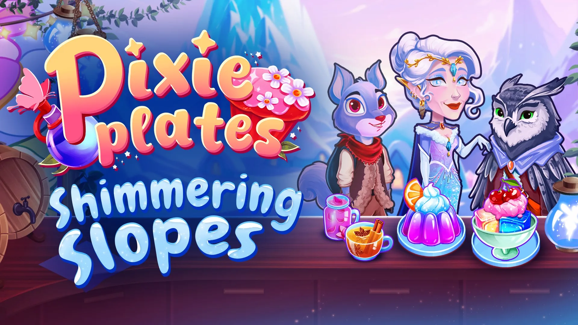 Pixie Plates: Shimmering Slopes DLC