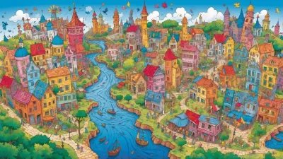 Splash of Color: Cities DLC — скриншот 2