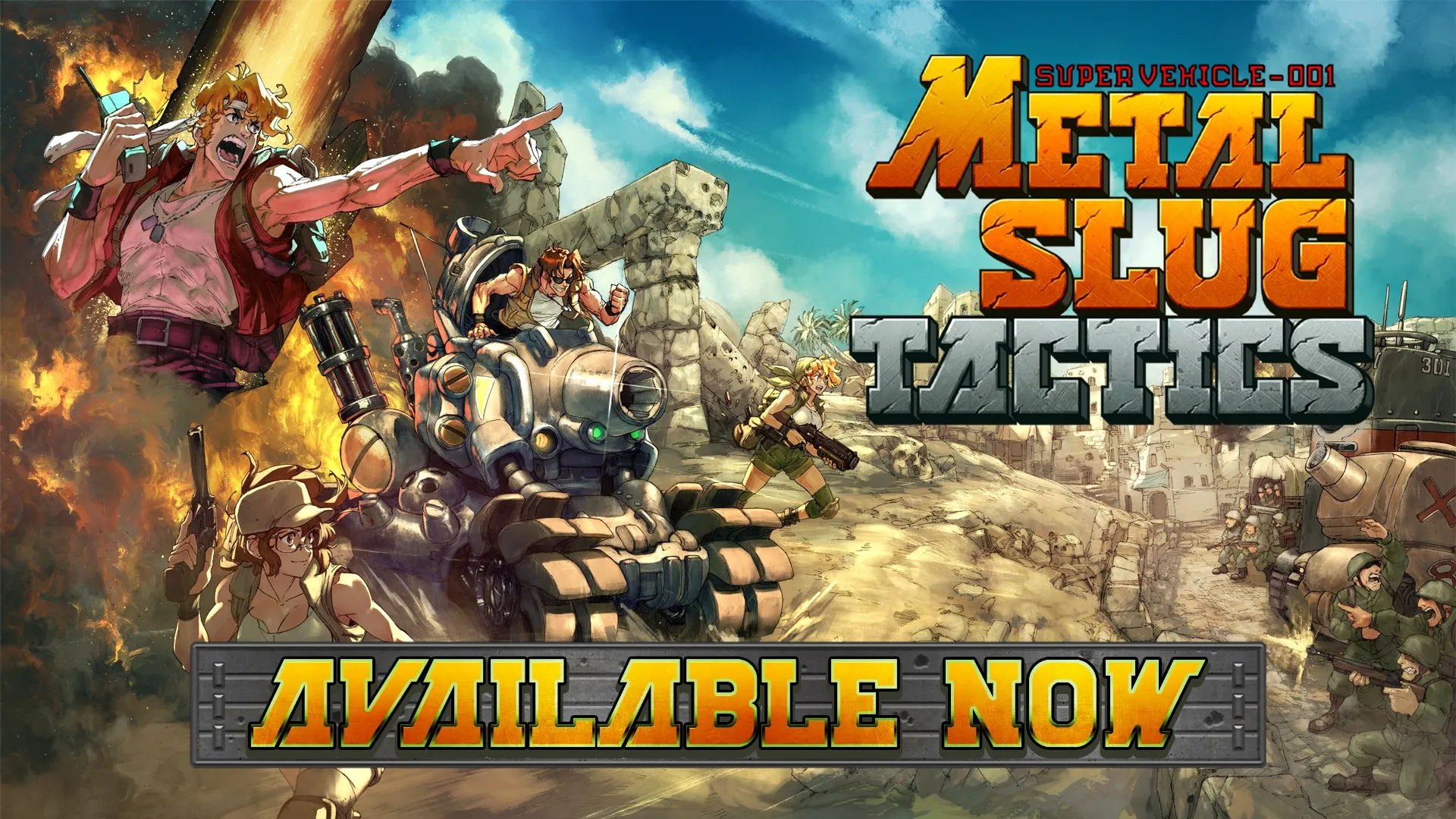 Metal Slug Tactics — трейлер