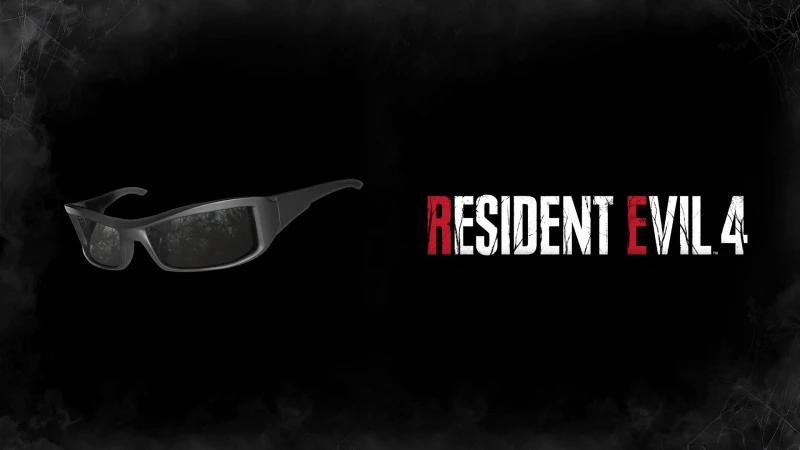 Resident Evil 4 — аксессуар для Леона «Тёмные очки (спорт)»