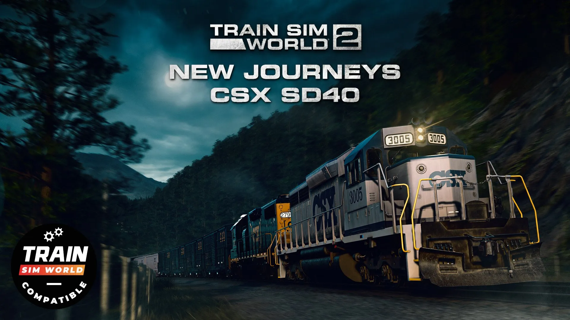 Train Sim World® 2: New Journeys - CSX SD40 (Train Sim World® 3 Compatible)