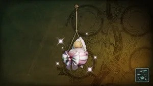 Подвеска: розовая колыбель