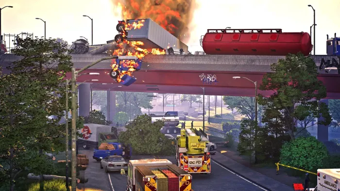 Firefighting Simulator: Ignite - Vehicle Rescue Edition — скриншот 3