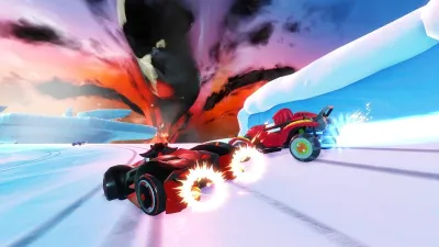 Team Sonic Racing & Super Monkey Ball: Banana Blitz HD — скриншот 4