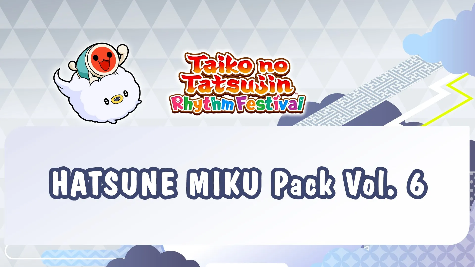 Taiko no Tatsujin: Rhythm Festival - HATSUNE MIKU Pack Vol. 6