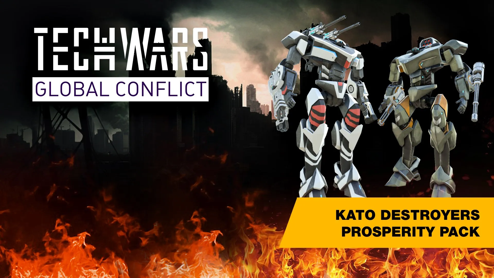 Techwars Global Conflict - KATO Destroyers Prosperity Pack — трейлер